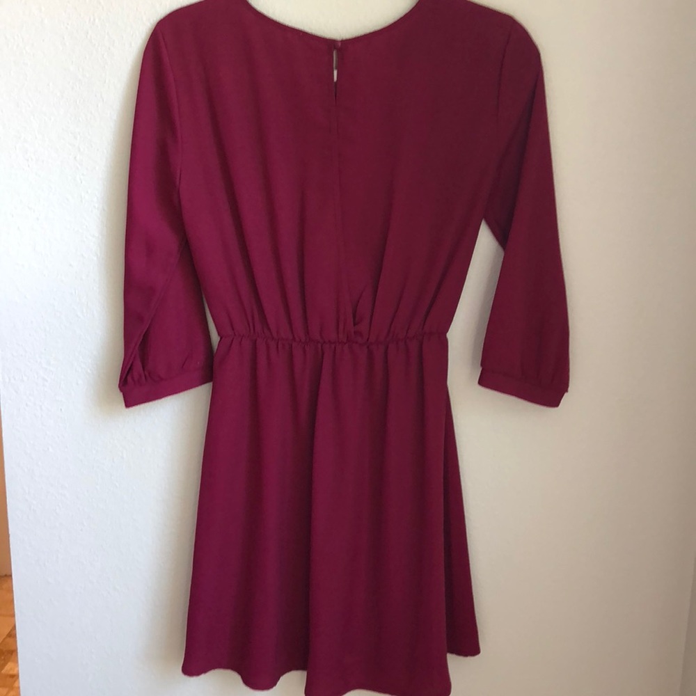 Nordstrom Fit & Flare 3/4 Sleeve  Dress XS - Picture 4 of 4